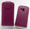 Samsung Galaxy S Duos 2 S7582 / Galaxy Trend Plus S7580 Leather Flip Case Magenta (OEM)