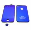 iPhone 4S Μεταλλικό Μπλέ Full Kit LCD + Touch Screen + Frame Assembly + Home Button & Back Cover