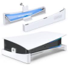 OIVO PS5 Horizontal Stand, PS5 Accessories Base Stand Compatible with Playstation 5 Console Disc & Digital Editions, Upgraded PS5 Desk Stand with Screw Fixing (White)