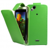 Sony Ericsson Xperia Arc X12 / Arc S Leather Flip Case Green Sony Ericsson Xperia Arc X12 / Arc S Leather Flip Case Green