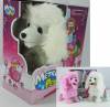 Stuffed Electronic Dog Metro Pet white (oem)