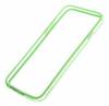 Stylish Protective Bumper Frame Case for iPhone 6 4.7" - Green / Clear (ΟΕΜ)