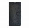 Samsung Galaxy Alpha G850f Ultra Thin Design Lines Leather Stand Wallets Black (OEM)