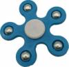 BLCR 5 Steel Ball Fidget   "Mr Pomelo" Toy Plastic 1 minute EDC Hand Spinner for Autism and ADHD 5 Balls Blue