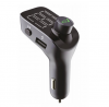 POWERTECH FM TRANSMITTER WITH LCD BLUETOOTH USB SD LCD BLACK - (PT-736)