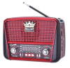 Portable FM Radio Player Golon RX-BT455 Red  (OEM)