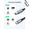 Ugreen 80805 1 USB type C to USB B 2.0 Printer Cable US370 10080805