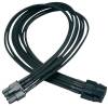 Akasa VGA Power Extension Cable 40cm AK-CBPW09-40BK