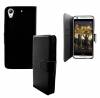 HTC Desire 626 - Stand Leather Case Wallet Black (OEM)