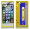 iPhone5 θήκη σιλικόνης Κασέτα Κίτρινο OEM