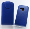 Samsung Galaxy S Duos 2 S7582 / Galaxy Trend Plus S7580 Leather Flip Case Blue (OEM)