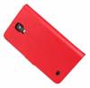 Samsung Galaxy S4 Active i9295  Leather Case Wallet Red OEM