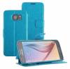 Samsung Galaxy S6 G920F - Δερμάτινη Stand Θήκη Πορτοφόλι Turquoise (ΟΕΜ) Samsung Galaxy S6 G920F - Δερμάτινη Stand Θήκη Πορτοφόλι Turquoise (ΟΕΜ)