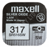 Μπαταρίες_Tύπου: Maxell 317 SR516SW Silver Oxide Watch Battery 1.55v