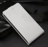 ZTE Blade A450 - Leather Flip Case White (ΟΕΜ)