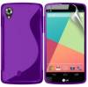 LG Nexus 5 D820 / D821 - TPU GEL Case S-Line Purple (OEM)