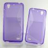 Huawei Ascend G630 - TPU Gel S-Line Case Purple OEM Huawei Ascend G630 - TPU Gel S-Line Case Purple OEM