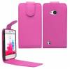 LG L50 D213N -  Leather Flip Case Magenta (OEM)