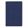 Tri-fold Leather Wallet Stand Samsung Galaxy Tab 4 10.1 SM-T530 dark blue (oem)