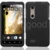 Black Snap On Hard Back Phone Case Cover for LG Optimus 3D P920 P925 (OEM) Black Snap On Hard Back Phone Case Cover for LG Optimus 3D P920 P925 (OEM)