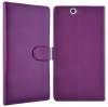 Sony Xperia Z Ultra - Leather Wallet Stand Case Purple (OEM)