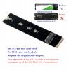  7+17 pin ssd macbook air 2012 B-key M2 NGFF sata adapter