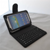 Leather Bluetooth with Keyboard Stand Case for Samsung Galaxy Tab 3 (7) T210 Black (OEM)
