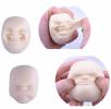 Human Face Emotion Vent Ball Toy Resin Relax Doll Adult Stress Relieve White (OEM)