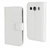 Samsung Galaxy Ace 4 - Leather Wallet Case White (OEM)