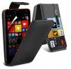 Microsoft Lumia 535 - Leather Flip Case Black (OEM)