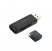 OMEGA CARD READER microSDHC USB 3 BLACK