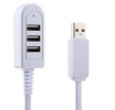 3 θύρες Usb Καλώδιο επέκτασης και Splitter usb 1,2m εκ. - Καλώδιο φόρτισης συγχρονισμού δεδομένων - ασπρο χρωμα (oem)
