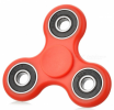 BLCR Tri-Spinner Fidget Toy Plastic 3 minutes EDC Hand Spinner for Autism and ADHD Orange