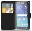 Samsung Galaxy J5 2016 J510FN - Δερμάτινη Θήκη Πορτοφόλι Με Πίσω Κάλυμμα Σιλικόνης Μαύρο ΟΕΜ