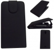 Sony Xperia T Lt30p Δερμάτινη θήκη Flip Mαύρη