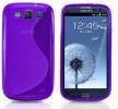 Samsung Galaxy S3 III i9300 Μωβ Θήκη σιλικόνης TPU S-Line gel case cover