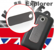 Μεταλλικό για το πίσω καπάκι μπαταρίας για HTC Explorer Μαύρο original