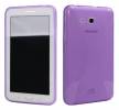 TPU Gel Case for Samsung Galaxy Tab 3 Lite 7 T110/T111 X-Line Purple (OEM)