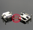 Micro usb 5 Pin B SMT plug jack socket connector - Type H (OEM)