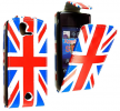 Sony Ericsson Xperia Ray ST18i Δερμάτινη Θήκη Flip Σημαία Αγγλίας SEXRST18ILFCUKF OEM