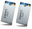 GREENGO Θήκη Paypass προστασίας ασύρματης ανάγνωσης πιστωτικών καρτών GSM017598 2 καρτες/συσκευασια