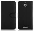 Leather Wallet/Case for HTC Desire 510  Black (OEM)