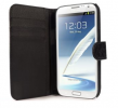 Samsung Galaxy Mega 6.3 i9205 Leather Wallet Case Black SGMLCWB OEM