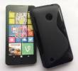 Nokia Lumia 530 - TPU Gel Case S-Line Black (OEM)