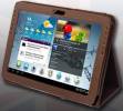 Leather Stand Case for Samsung Galaxy Tab 2 10.1 P5100 P5110 Brown (OEM)