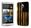 Hard Back Cover Case for HTC One mini US Flag (OEM)