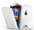 Nokia Lumia 925 Leather Flip Case White ΟΕΜ Nokia Lumia 925 Leather Flip Case White ΟΕΜ