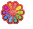 Pop It Παιχνίδι  ΑντιΣτρες - Bubble ουρανιο τοξο χρωματισμος Μαργαριτα (oem)(bulk)
