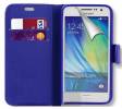 Samsung Galaxy J3 2016 J320F Leather Wallet Stand Case WIth Silicone Back Cover Blue OEM