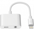 White Charging & Data Sync Adapter Cable for iPhone 15cm